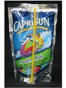 Figure 6. Test data for multi-layer film (Figure 5) is used in the CapriSun package.