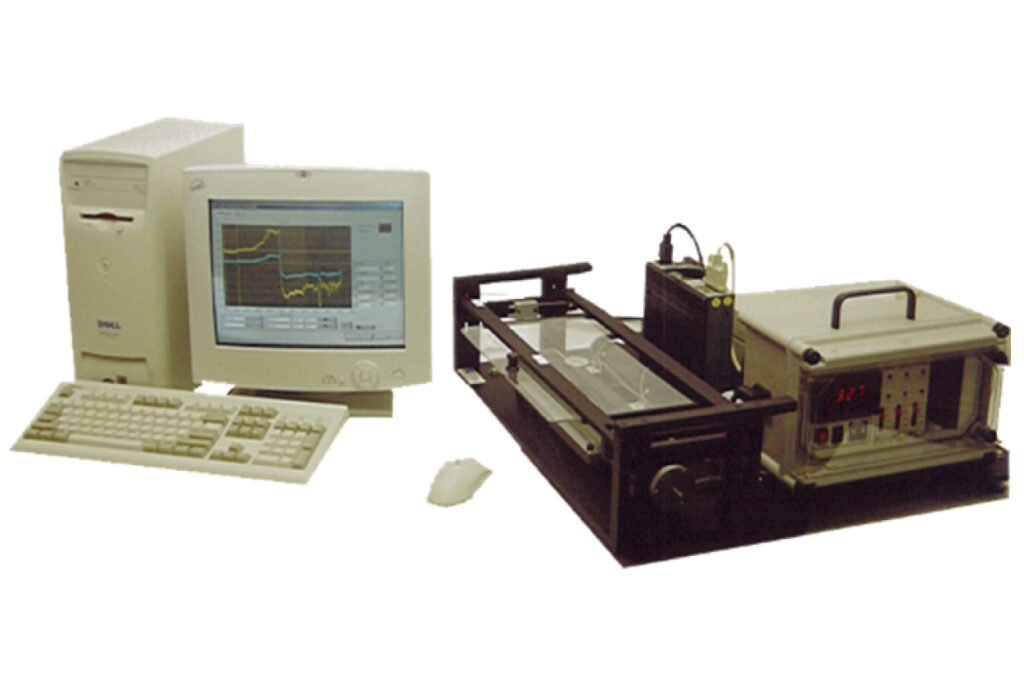 Figure 6a) Friction test apparatus